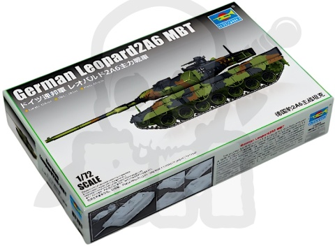 Battle-Models > Trumpeter 07191 German Leopard 2A6 MBT 1:72